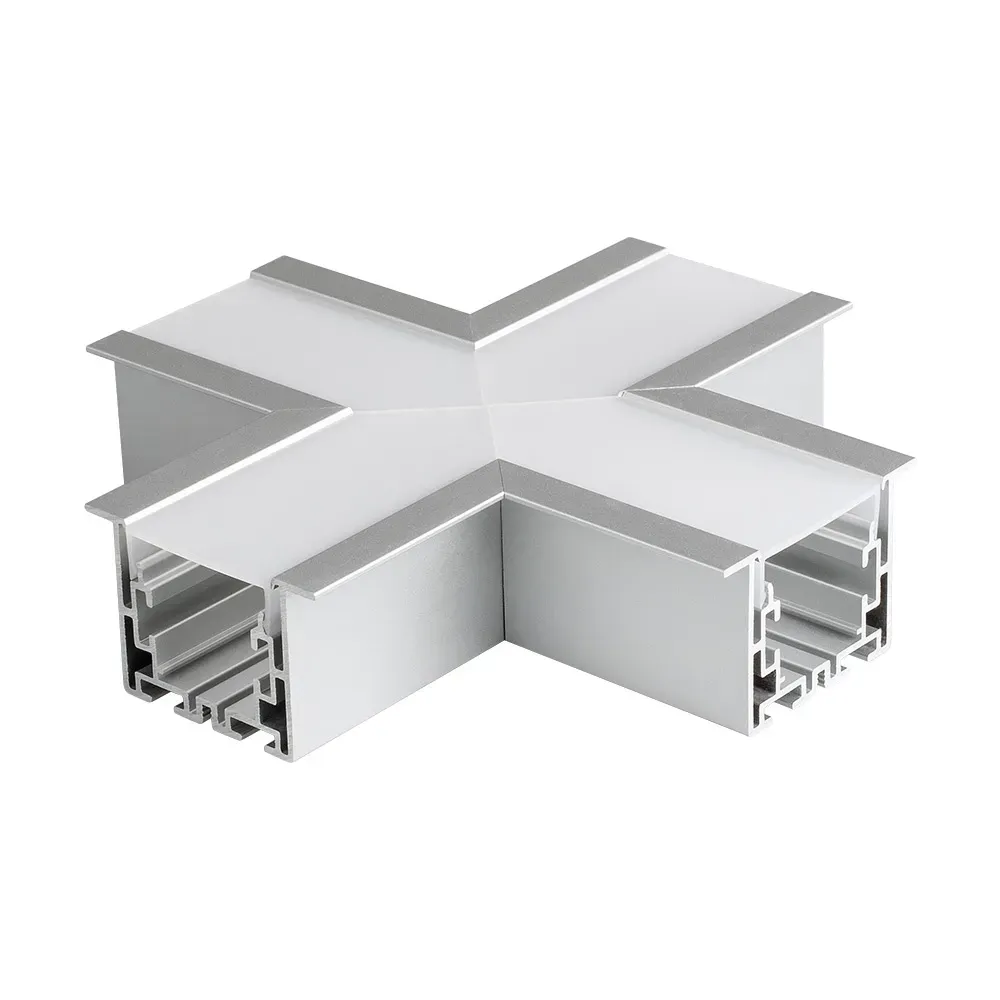 Угол S2-LINIA55-F-X90 крестовой (ARL, Металл) Arlight 021276