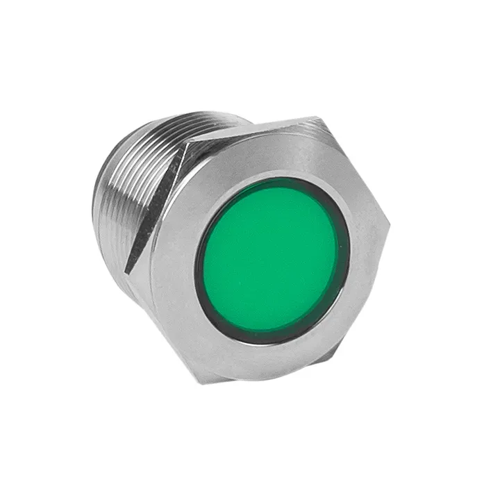 Лампа зеленая сигнальная S-Pro67 19 мм 230В EKF s-pro67-321