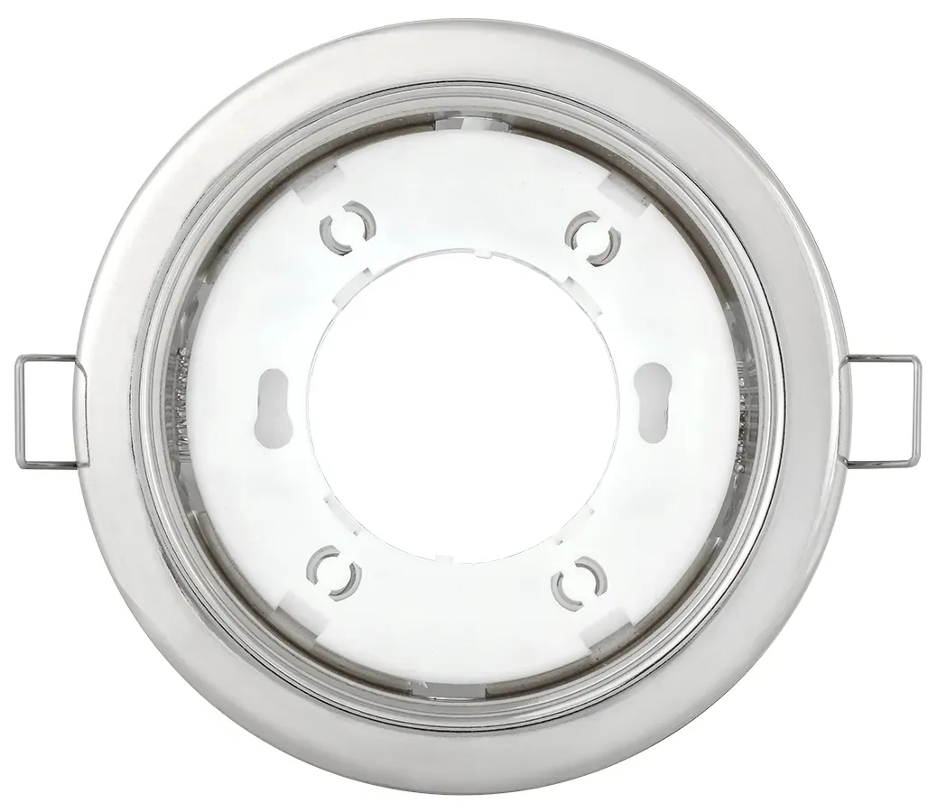 LIGHTING Светильник 4114 встраиваемый под лампу GX53 хром IEK IEK LUVB0-GX53-1-K23