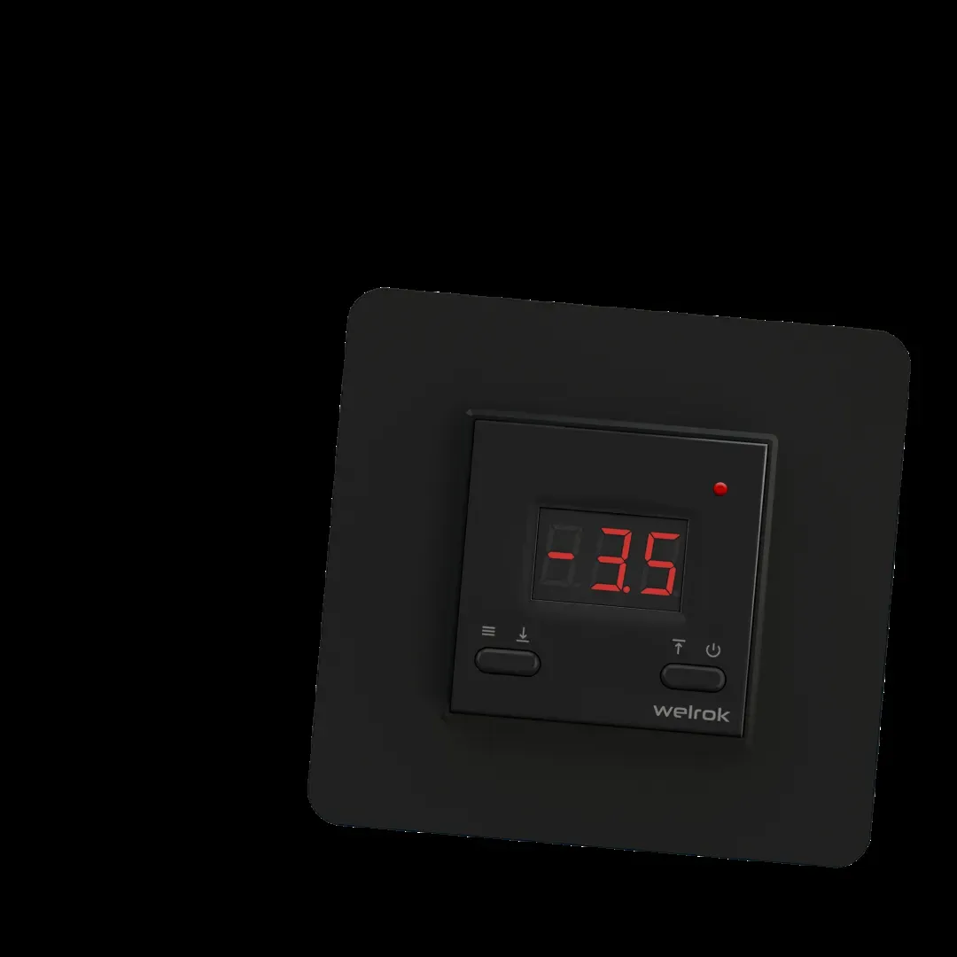 Терморегулятор для теплого пола Welrok kt bk Вэлрок 4660251140625