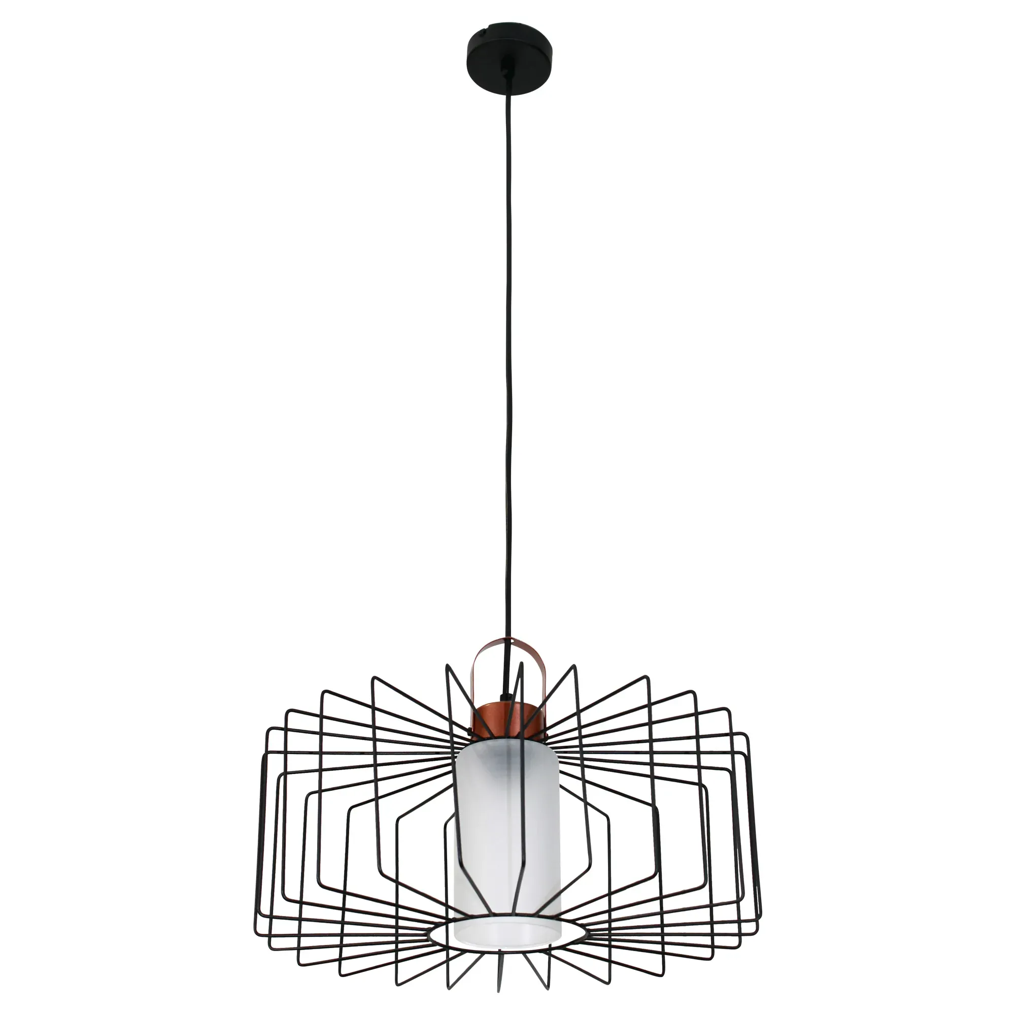 Светильник Манго 211 черн.муар медь (Плафон 9001) НСБ 01-60-171 Е27 подвесной ЭЛЕТЕХ 1005405087