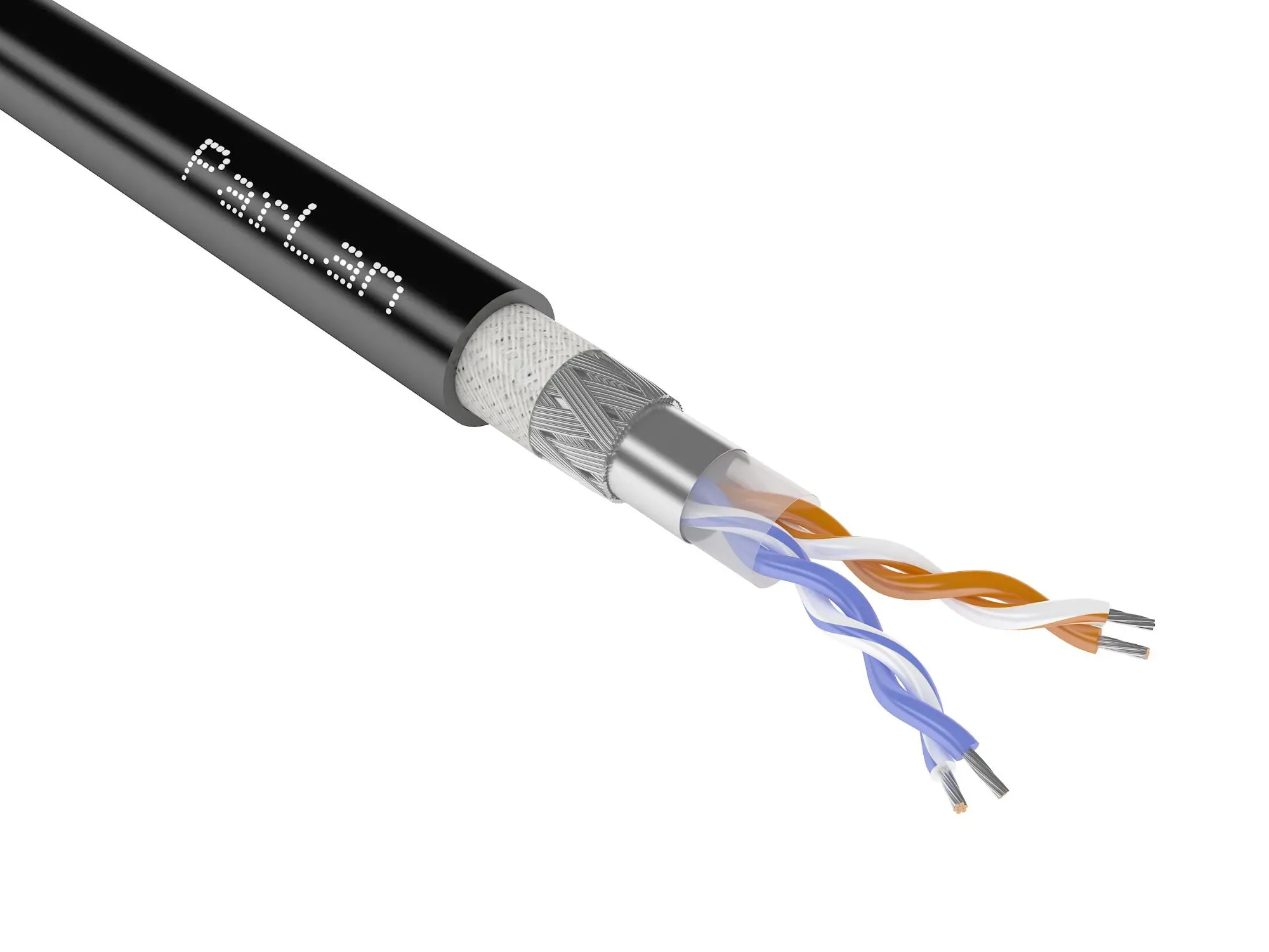 Кабель (провод) ParLan Patch SF/UTP Cat5e PUR 2х2х0,60