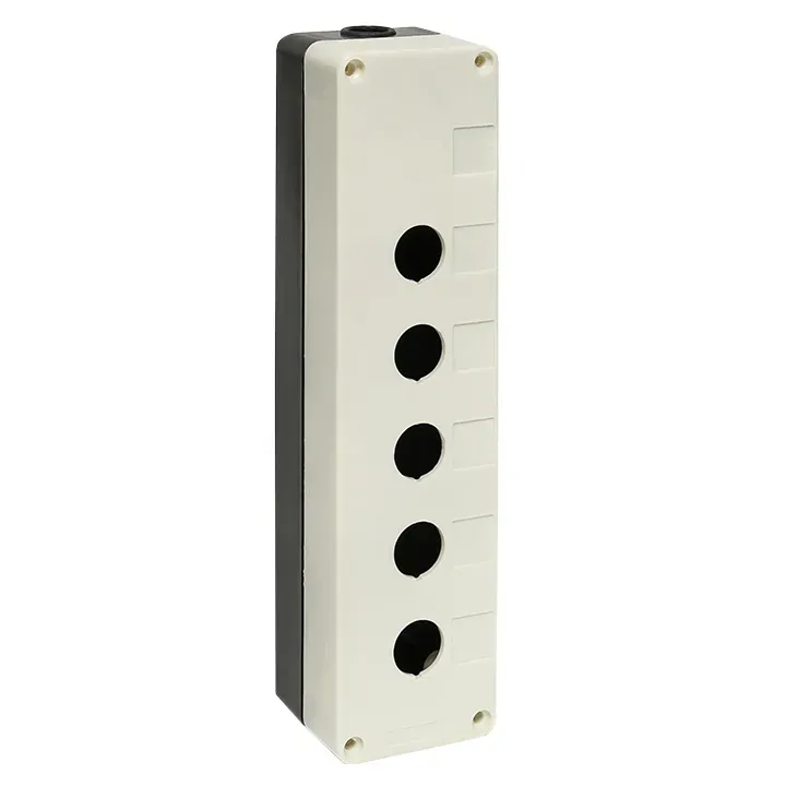 Корпус КП105 пластиковый 5 кнопок белый EKF cpb-105-w