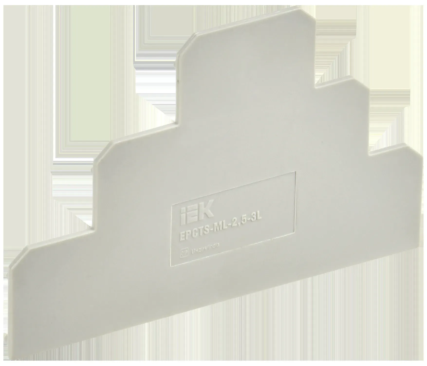 Заглушка для CTS-ML 3 ур. 2,5мм2 серая IEK IEK YCT13-00-3-K03-002-ZGL