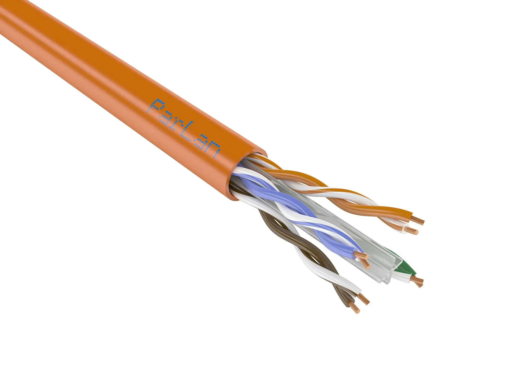 Кабель(провод) ParLan U/UTP Cat6 4х2х0.57 ZH нг(А)-HF