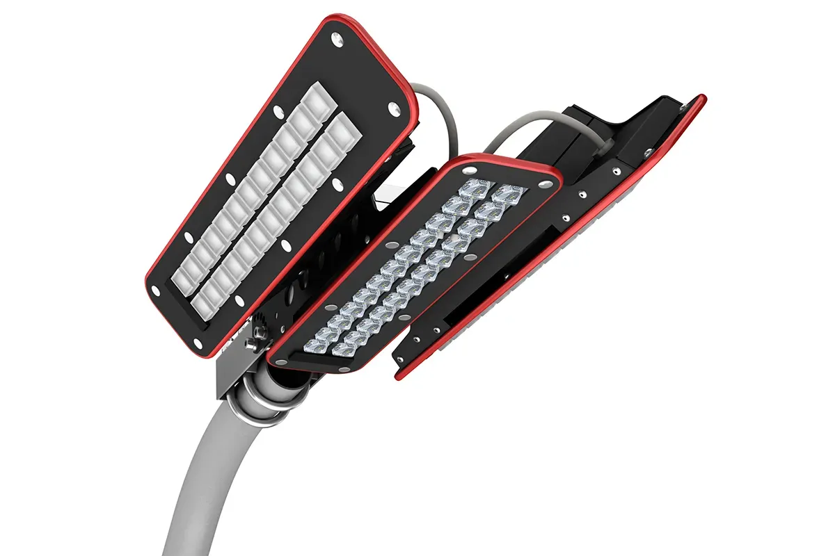 Светильник LED ОПТИМА ОП (СКУ) 150Вт 16100Лм 5,0К для охраны периметра, КСС К и КСС Ш IP67 консольный ЛЕД-Эффект LE-СКУ-28-140-1751-67Х