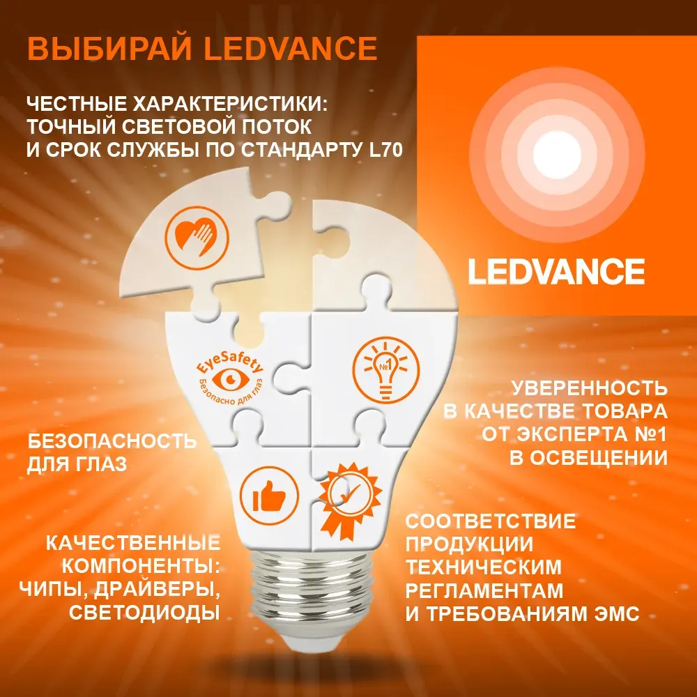 Лампа линейная люминесцентная ЛЛ 18вт L 18/765 G13 дневная Osram Ledvance 4008321959669