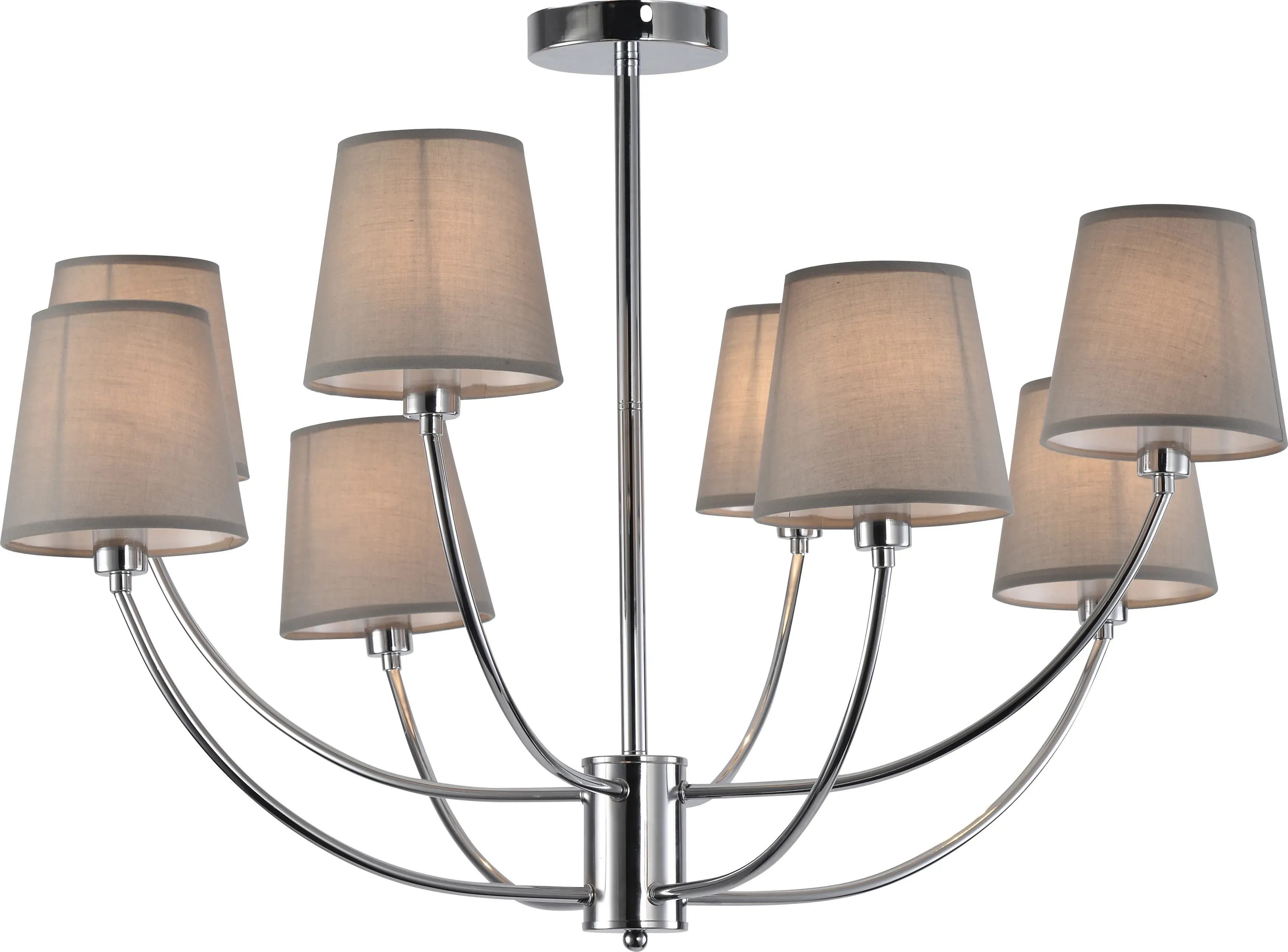 Люстра Stephanie 2093-308 8 х Е14 40 Вт классика Rivoli (Б0062194) Rivoli Б0062194