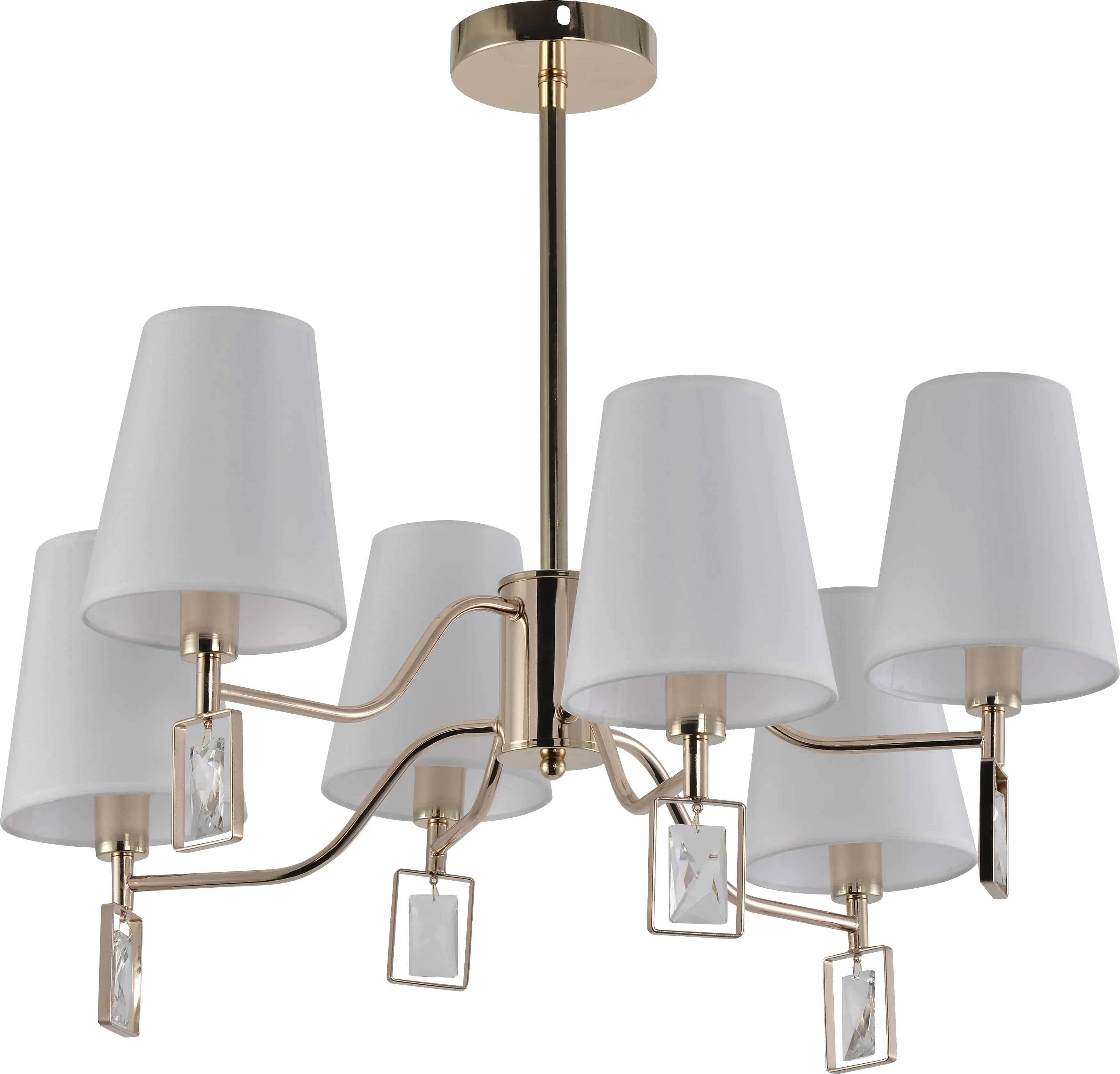 Люстра Cristal 2095-306 6 х Е14 40 Вт классика Rivoli (Б0062113)