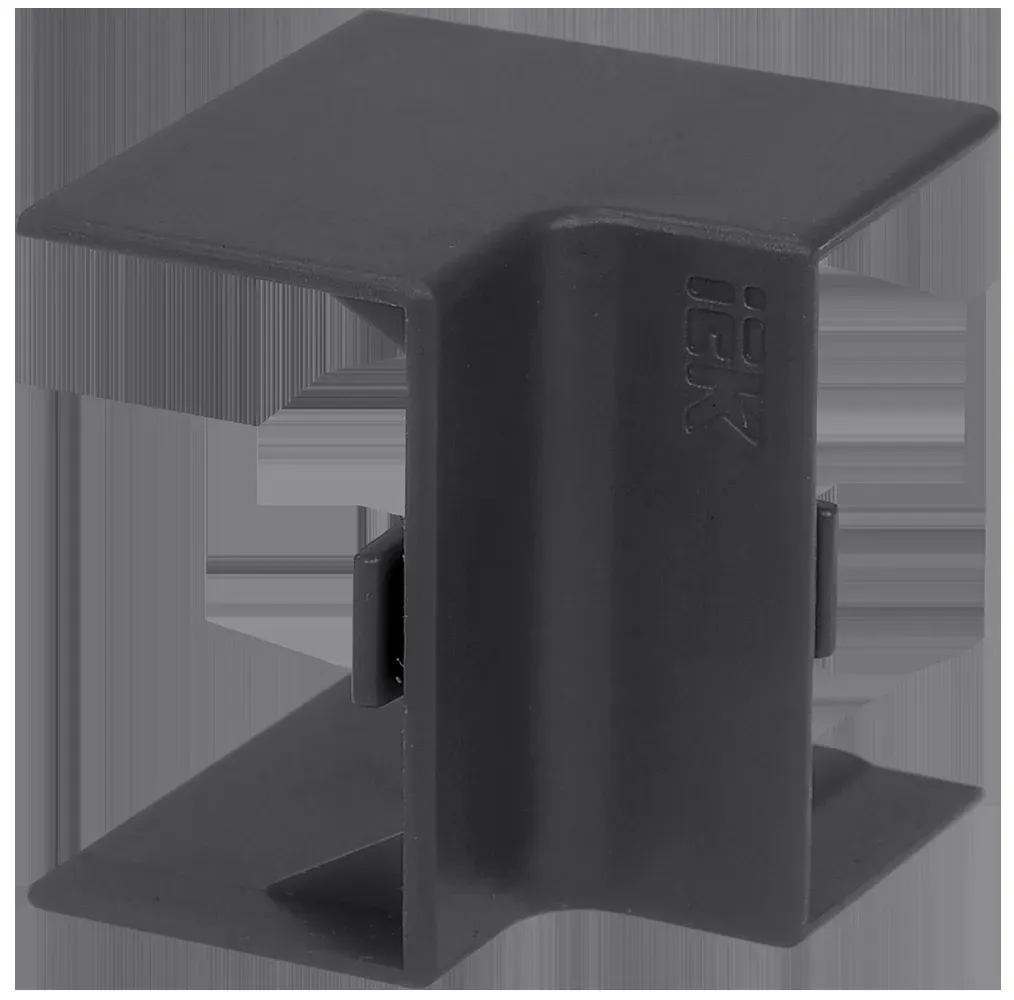 ELECOR Угол внутренний КМВ 40х25 черный (4шт/компл)