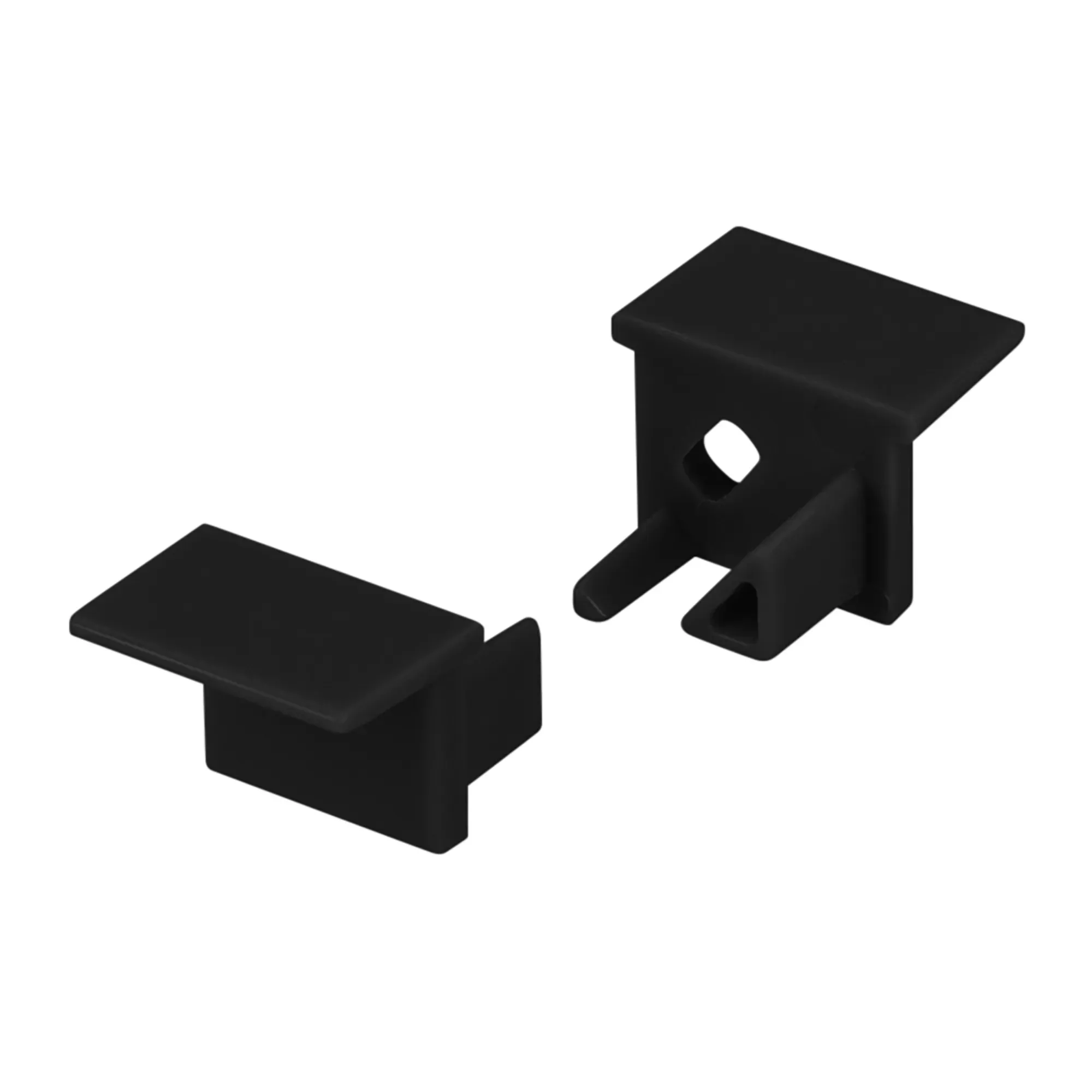 Комплект заглушек SL-BEVEL-H10-F14 BLACK  (Arlight, Пластик) Arlight 044089