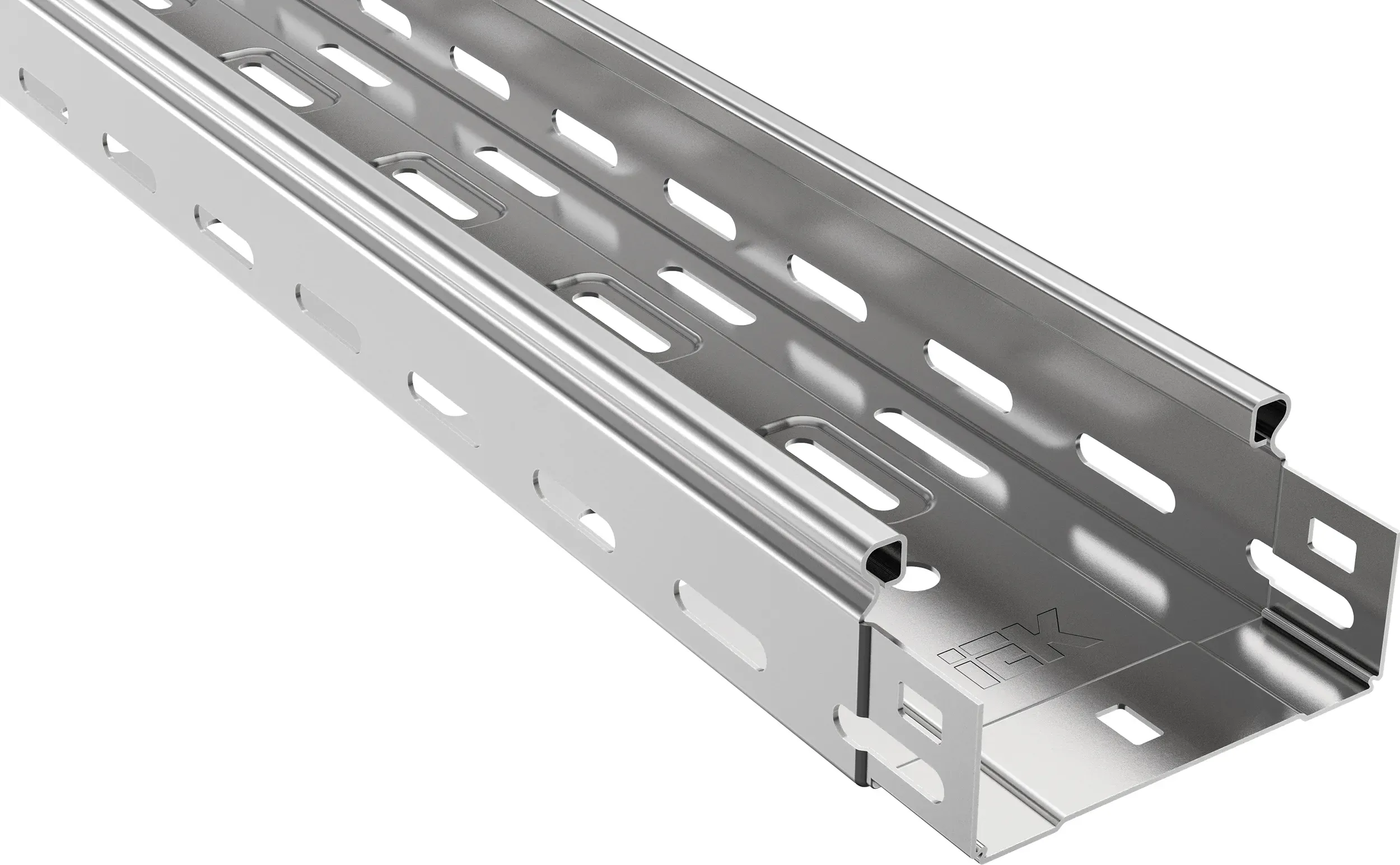 Лоток перфорированный 50х100х2000 IEK CLP10-050-100-2