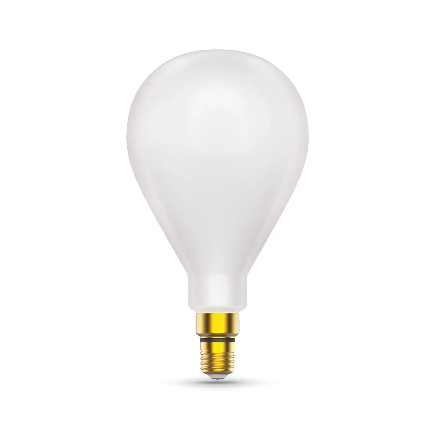 Лампа светодиодная филаментная led 10 вт 890 лм 4100к ac185-265в e27 груша а160 нейтральный матовая колба диммируемая black filament GAUSS 179202210-D