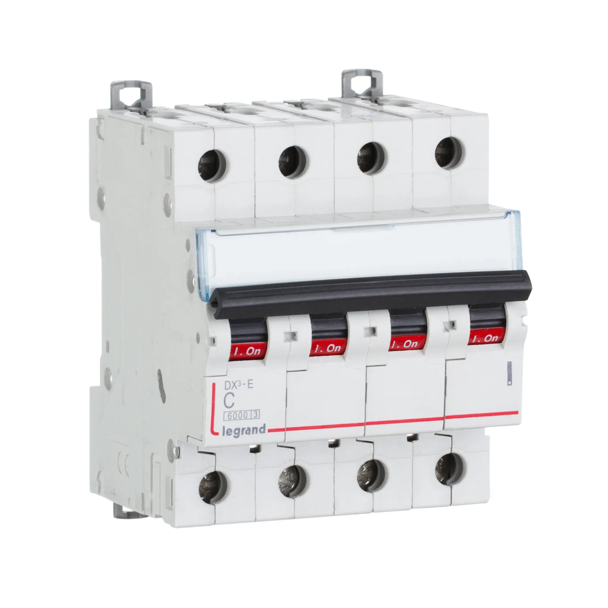 Выключатель автоматический четырехполюсный 40А C DX3-E 6kA/6kА