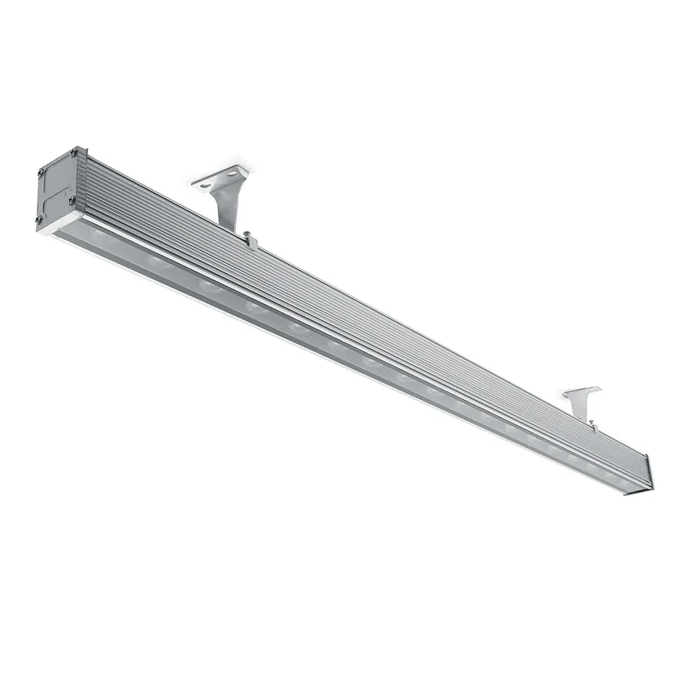 Светильник светодиодный ДБУ-18w 24в RGB IP65 с DMX линейный FERON 32258