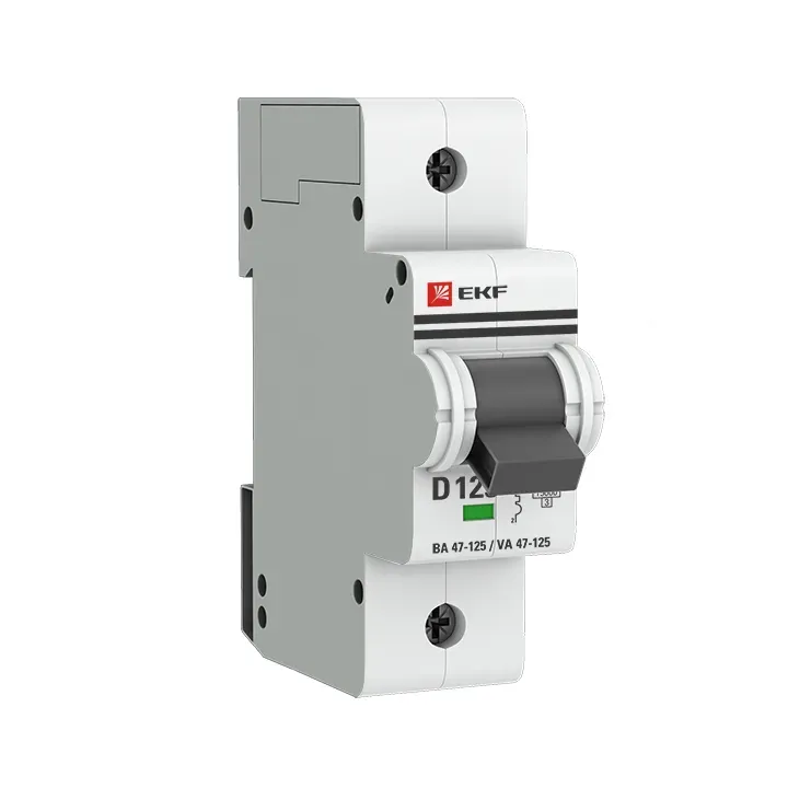 Автоматический выключатель ва 47-125 1p 125а (d) 15ка proxima EKF MCB47125-1-125D