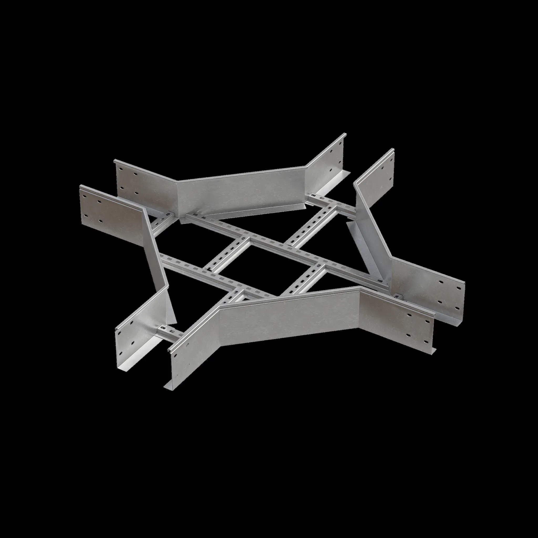 Разветвитель Х образный лестничный 150х700х1,5 мм HD85 N КМ-профиль LXD150-700-1.5 HD85 N