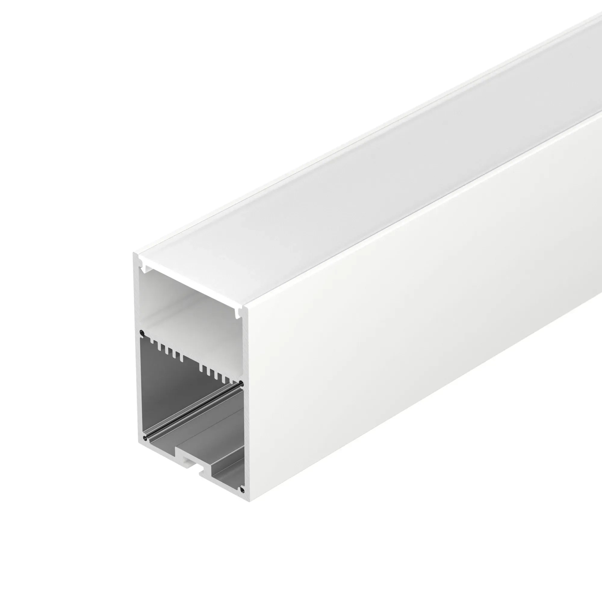 Профиль с экраном SL-LINE-4970-2500 WHITE+OPAL (ARL, Алюминий)(0) Arlight 036305
