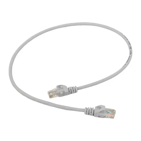 Патч-корд TERACOM PRO Cat.5E неэкранированный UTP оболочка PVC серый (0.5м)