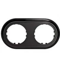 Ecoplast Рамка 2-постовая круглая (бронза) Vintage-Classic Экопласт 889227-1