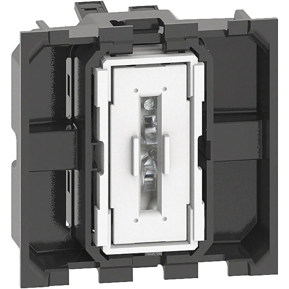 LIVING NOW. Выключатель 10А автоматические клеммы 2 модуля. LEGRAND K4001M2A