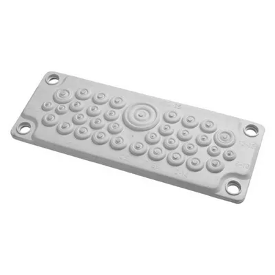 Фланец для ввода кабелей FL21, 35 вводов D6-32 мм IP65 КЭАЗ Optima (от-ка) 308234