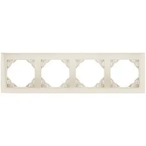 Efapel 90940 TPE 4-х местная рамка, жемчуг Efapel 90940 TPE