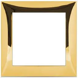 Ecoplast Рамка 1-постовая (золото) LK60 Экопласт 864116