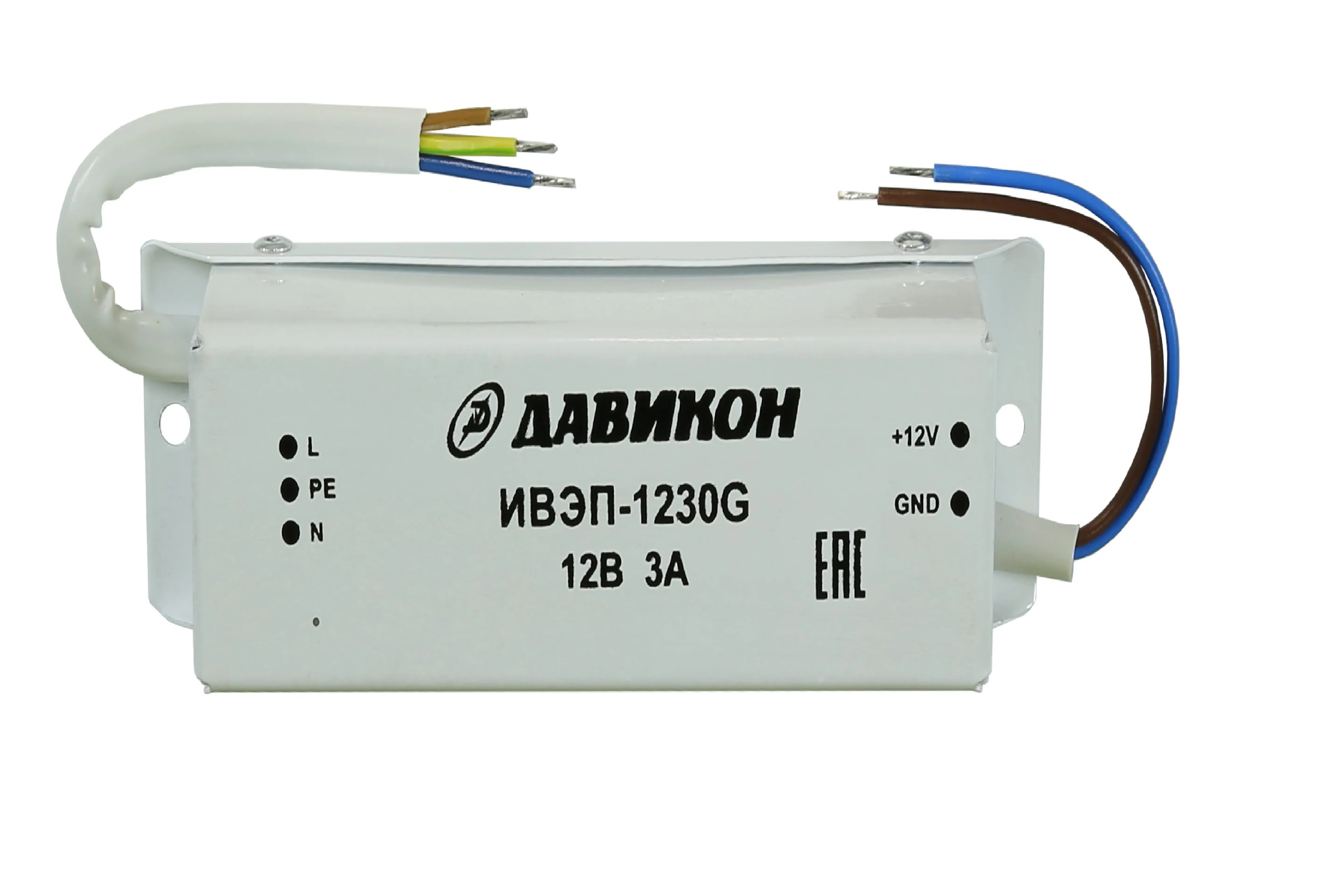 Источник вторичного электропитания 12.5В 3А Давикон ИВЭП-1230G