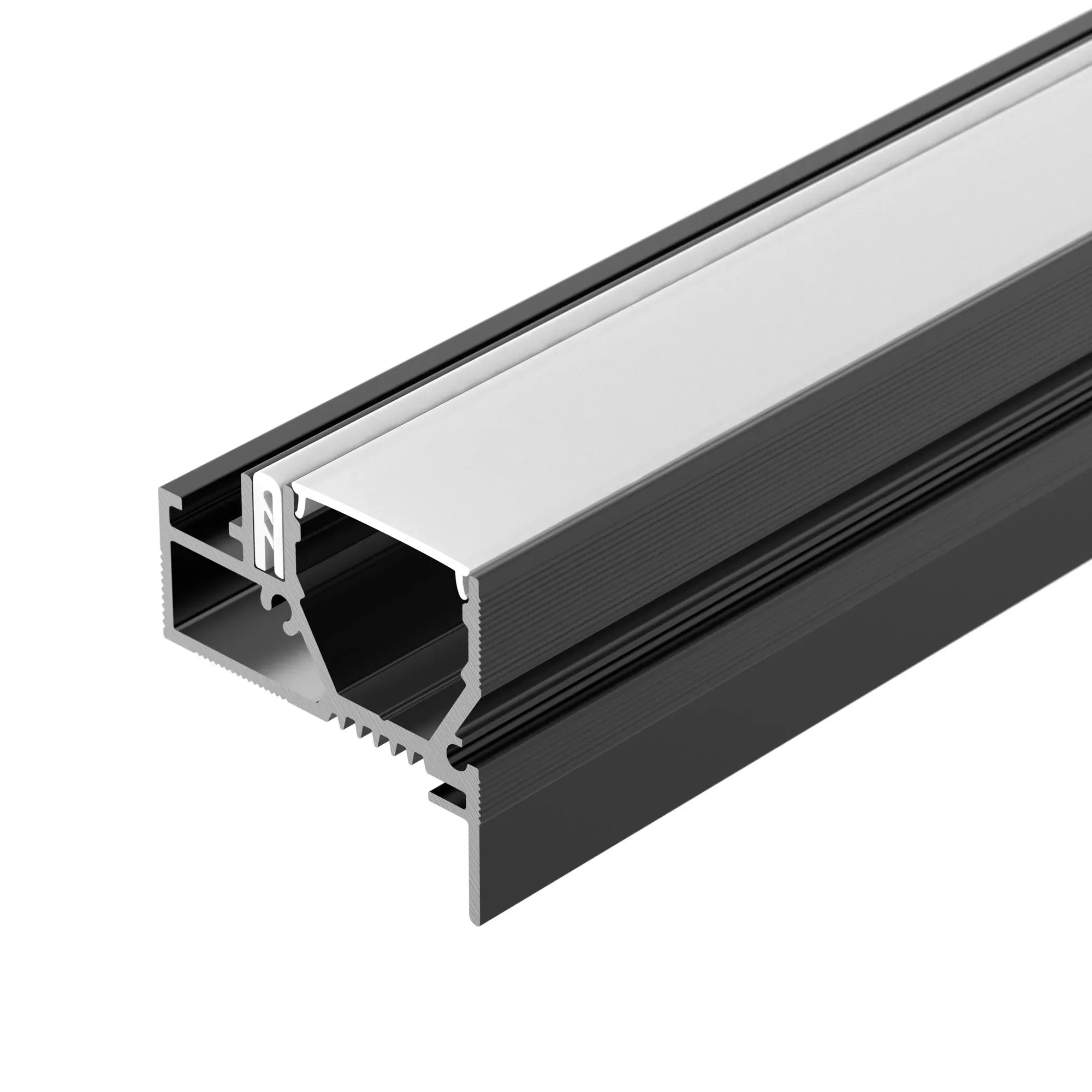Профиль STRETCH-20-WALL-D-SIDE-2000 BLACK (Arlight, Алюминий) Arlight 042947