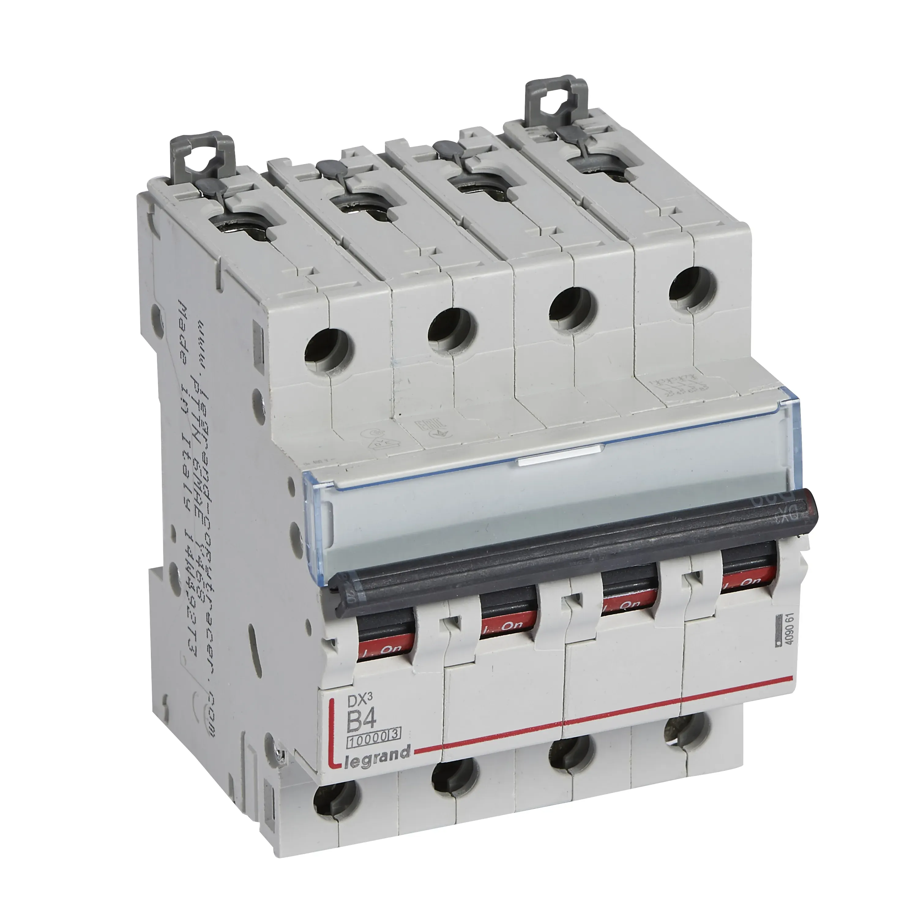 Выключатель автоматический четырехполюсный 4а b dx3 10kа/16kа LEGRAND/DACCORD 409061