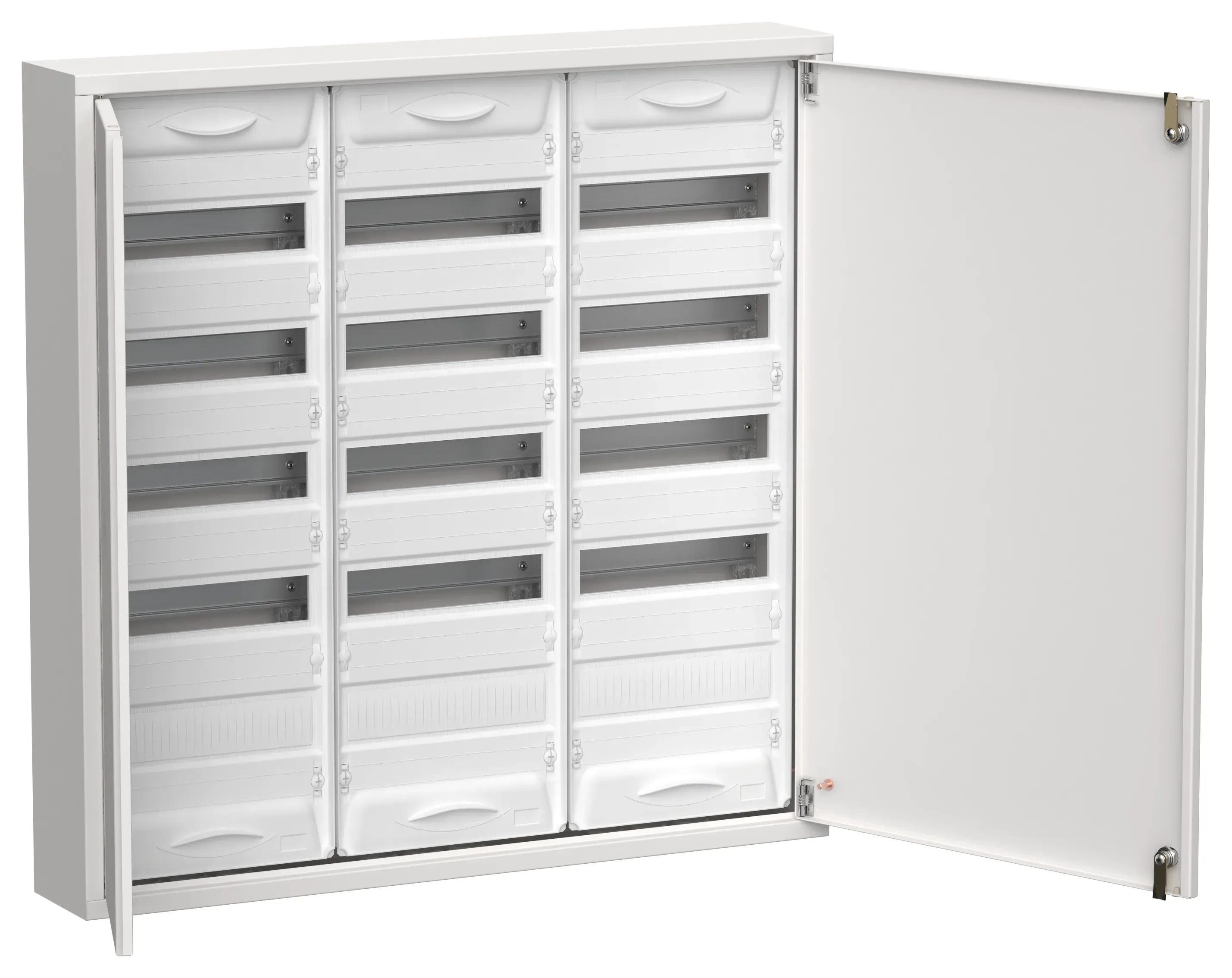 Titan 5 корпус металлический щрн-180 (3х60) 835х830х140мм ip31 белый (две двери) iek IEK TI5-50-N-3X060-31