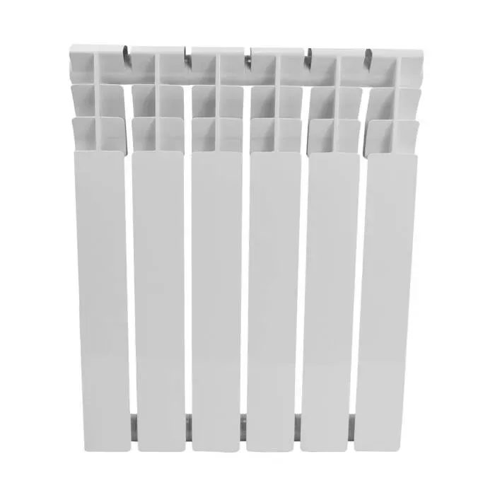 Радиатор алюминиевый Plus AL 6 секций Qну=738 Вт RAL 9016 (белый) Ogint Ogint 120-1162