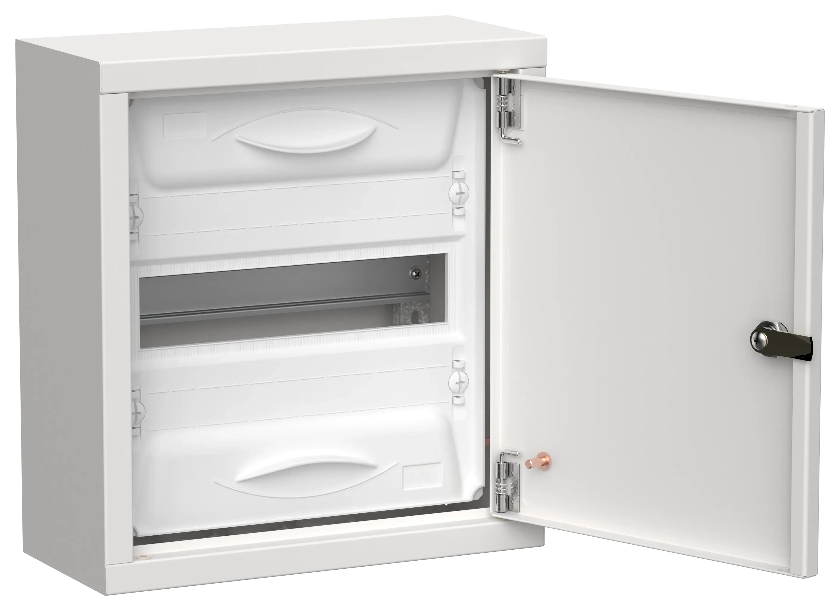 Titan 5 корпус металлический щрн-12 (1х12) 335х310х140мм ip31 белый (одна дверь) iek IEK TI5-50-N-012-31