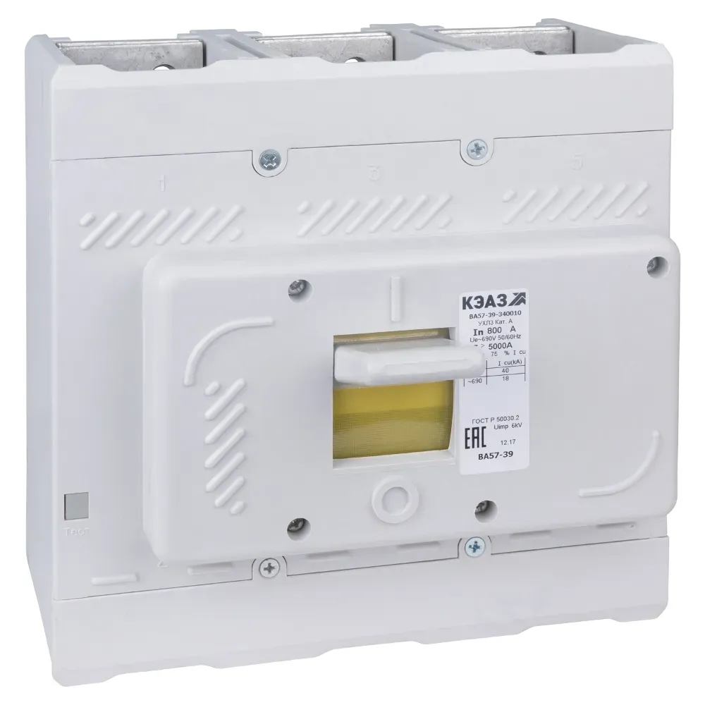Выключатель автоматический ва57-39-340010-800а-5000-690ac-ом4-рег- КЭАЗ 270353