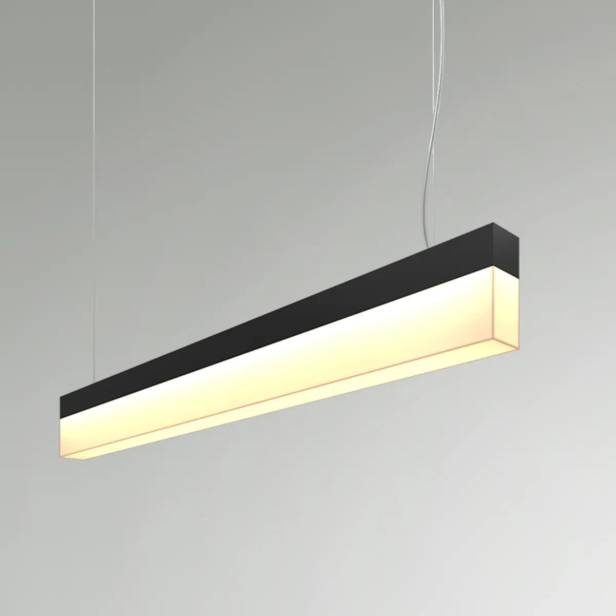 Светильник светодиодный RVE-LBX-LUMO-LISTA-1500-P (Линия 1500х50х120мм S50мм 38Вт Подвесной 4000К Белый) RVElektro RVE00002251