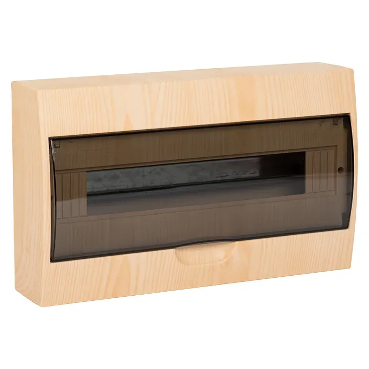 Щит распределительный навесной щрн-п-18 светлое дерево ip41 proxima EKF PB40-N-18-LIGHT