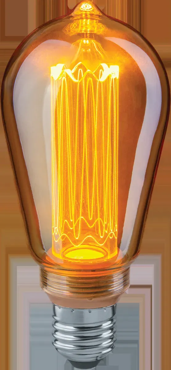 Лампа светодиодная led 4вт е27 теплый st64 ретро pммa NAVIGATOR GROUP 22198