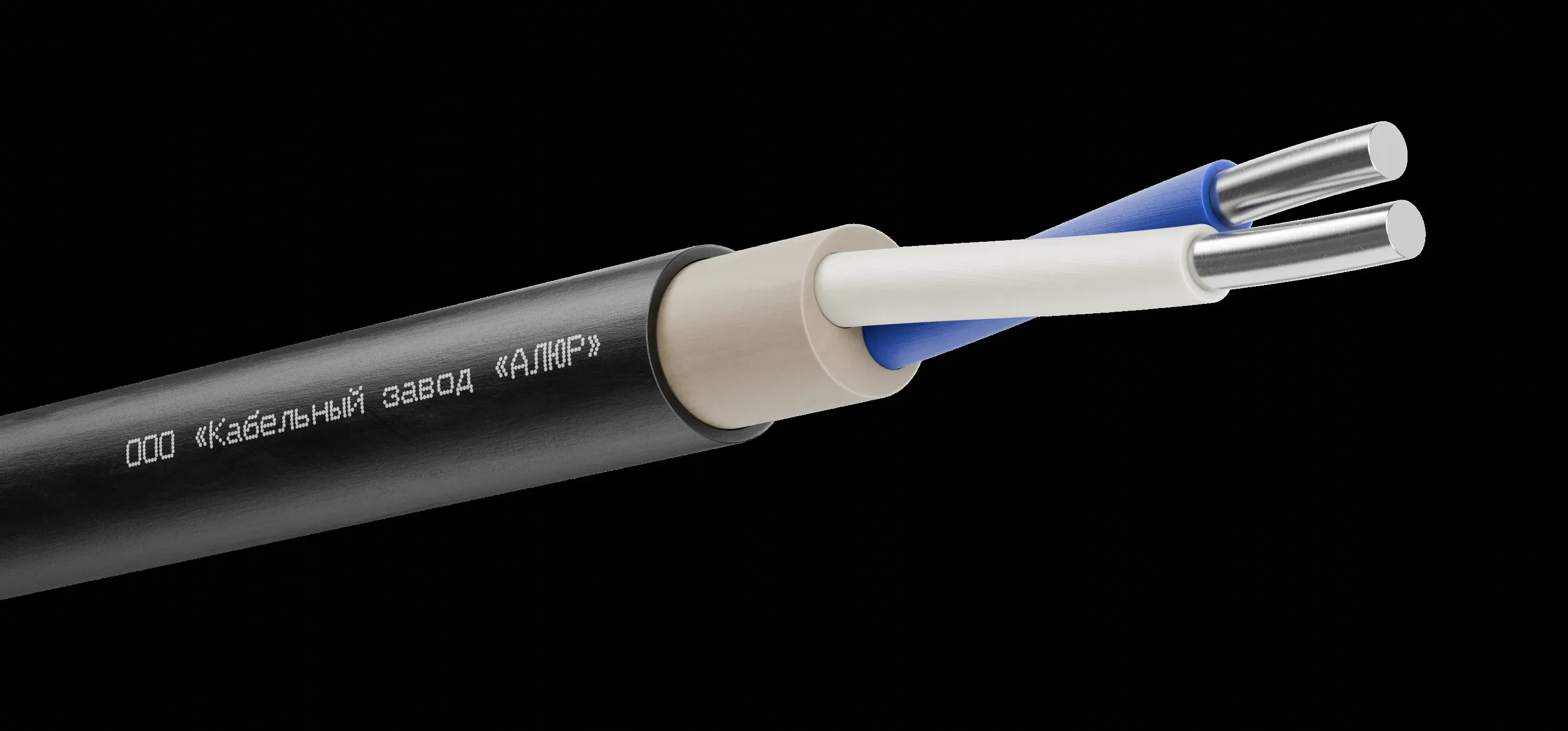 Кабель АВВГнг-LS 2х6 Алюр 3048370