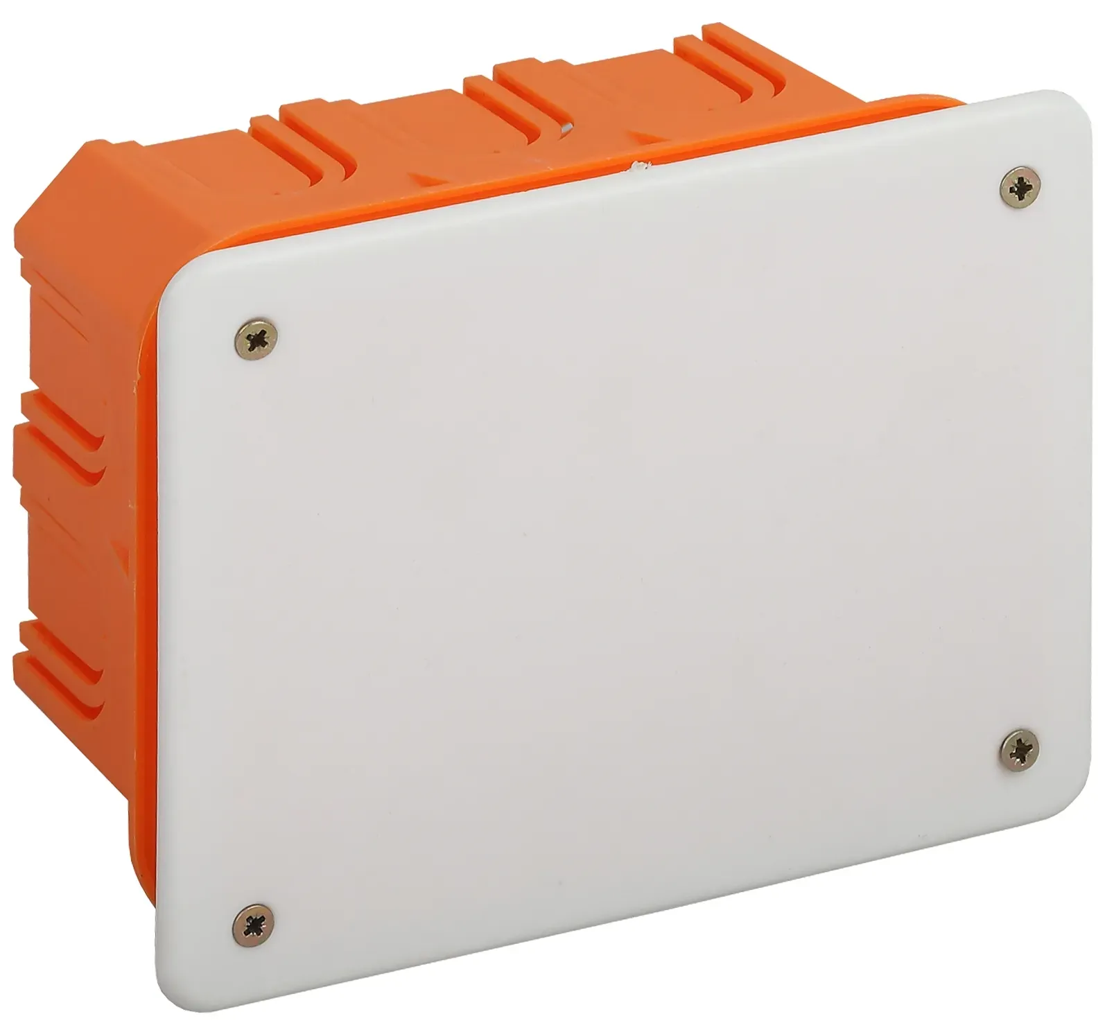 Коробка распаячная KRT 120х92х45мм для твердых стен, саморез., крышка IP20 (98/882) ЭРА Б0047257