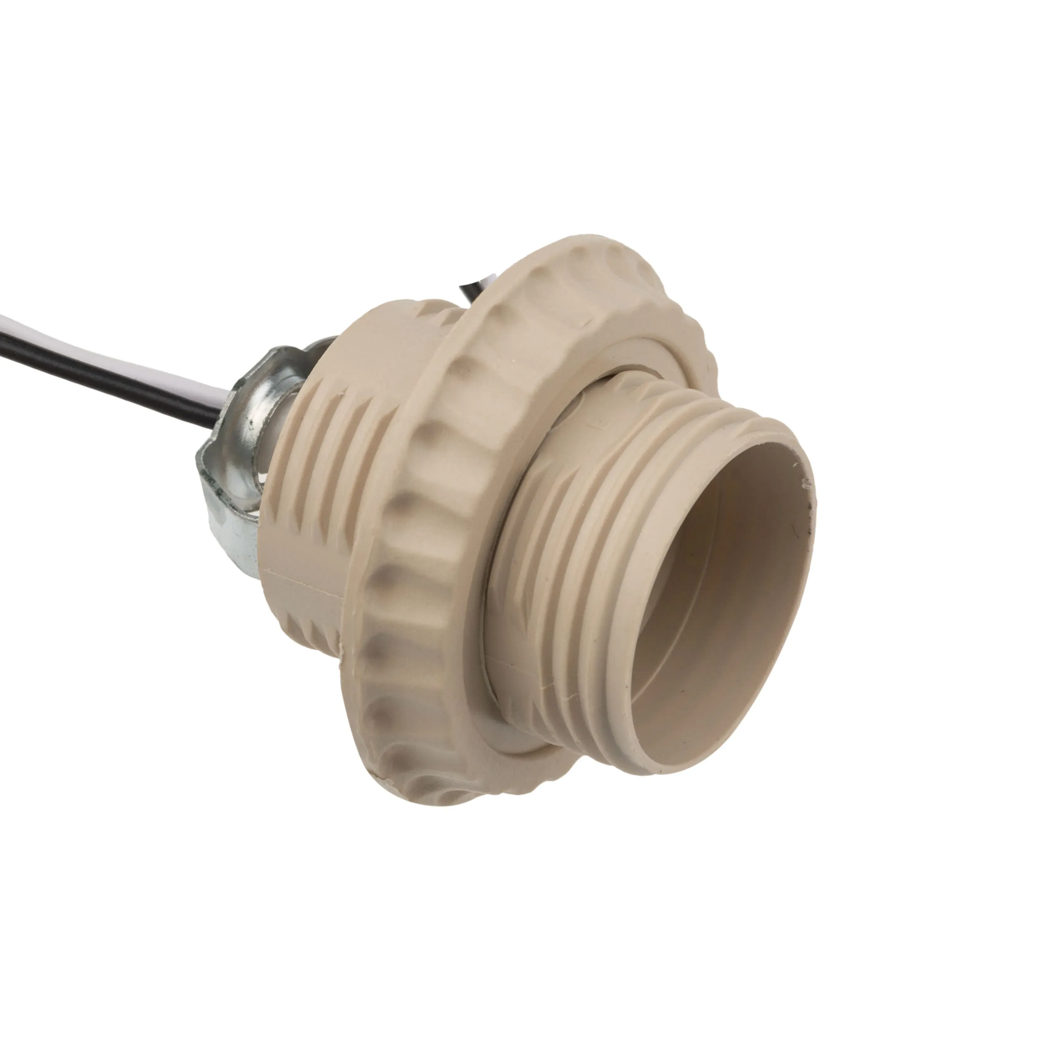 Патрон E27 с проводом 20 см белый REXANT 11-8875