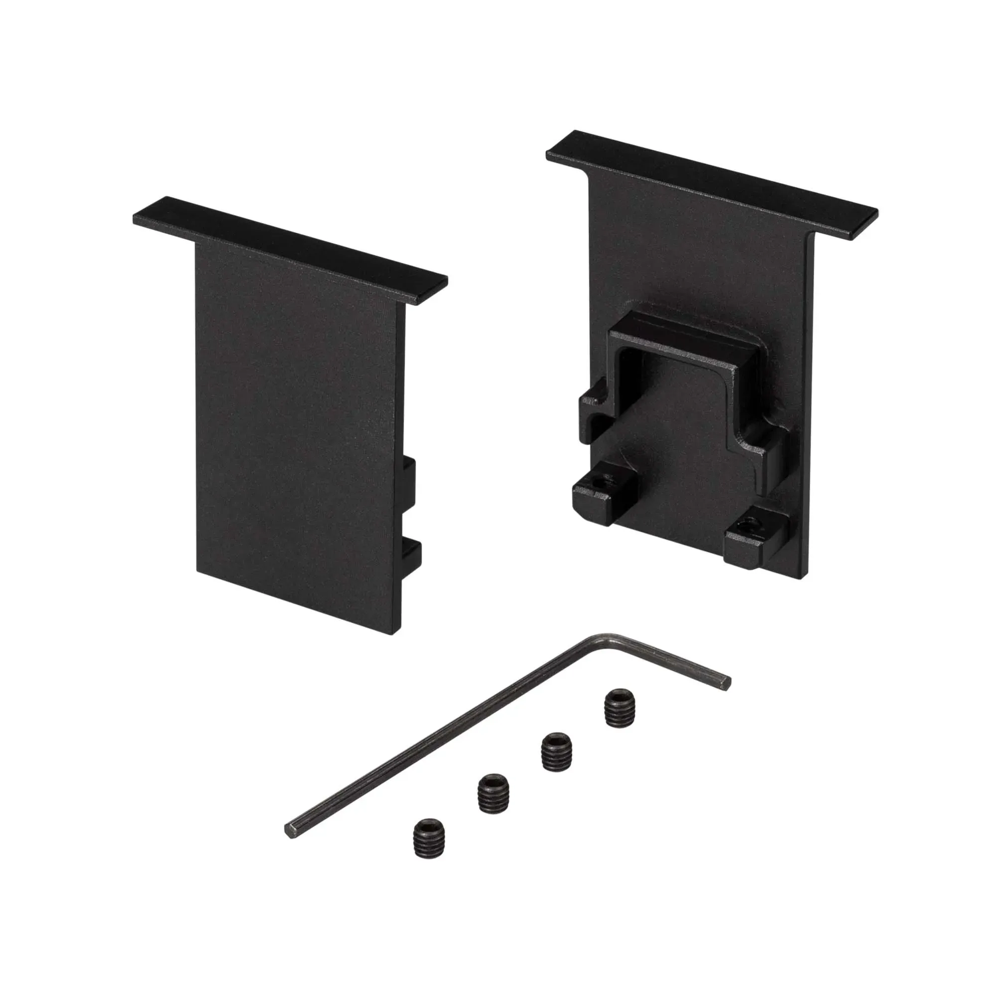 Заглушка SL-COMFORT-2542-F BLACK глухая (ARL, Металл) Arlight 031782