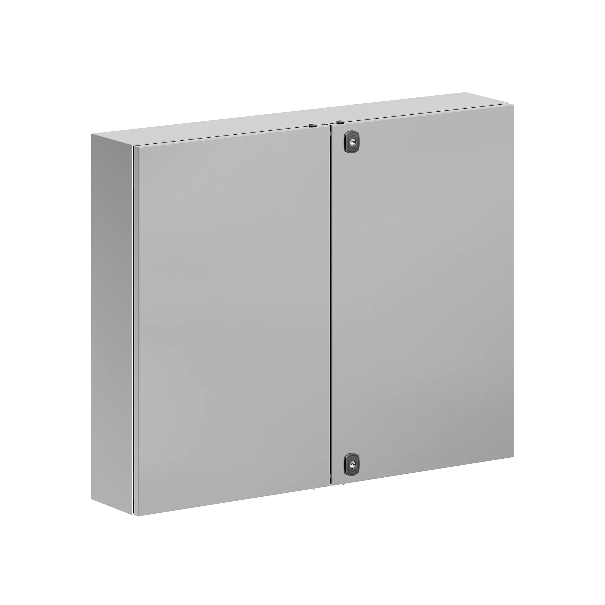 Корпус навесной sth с м/п с двустворчатой дверью, нержавеющая сталь aisi316, вхшхг 800x1000x200 мм, с фланцем ДКС R5STH0812F-316