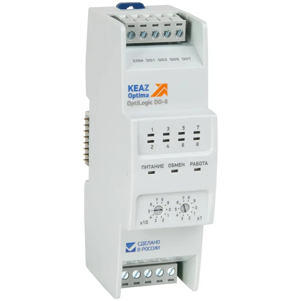 Модуль дискретного вывода OptiLogic L-DO-8 КЭАЗ Optima (от-ка) 288019