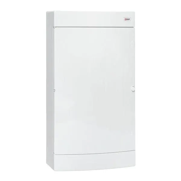 Щит распределительный навесной unix белая дверь 4х18 модулей ip40 proxima EKF UX-4X18-NW