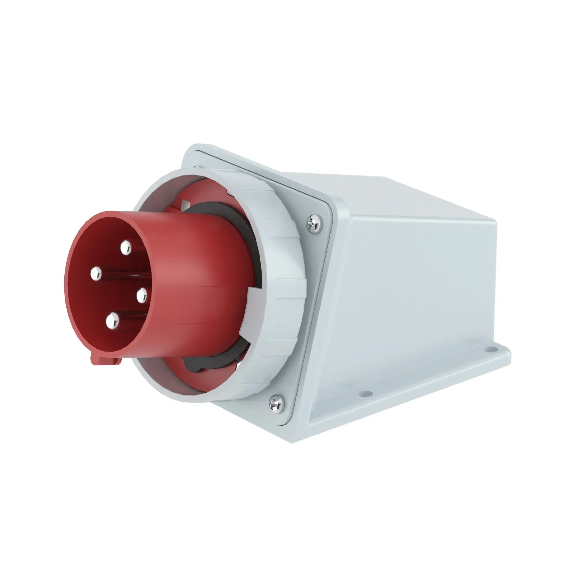 Вилка настенная ip67 125а 3p+e 400в ДКС DIS245M12596