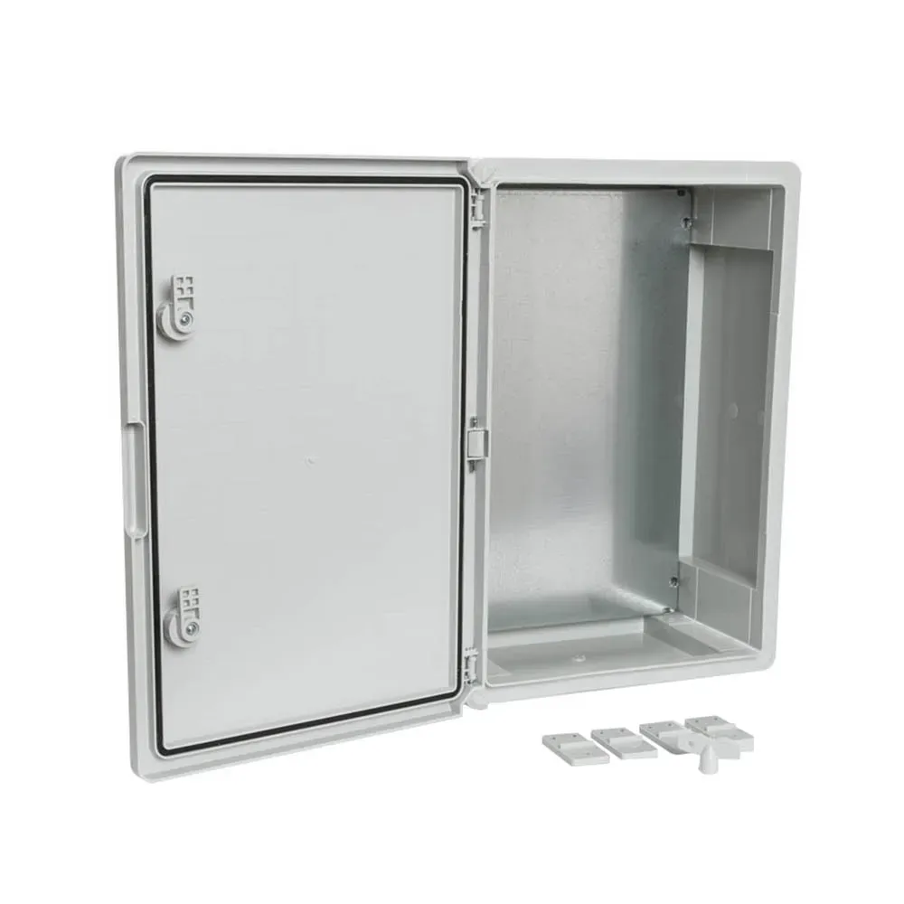 Корпус пластиковый с монтажной панелью щмп ip65 серая дверь 500х350х190 ПРОМРУКАВ PR08.26483