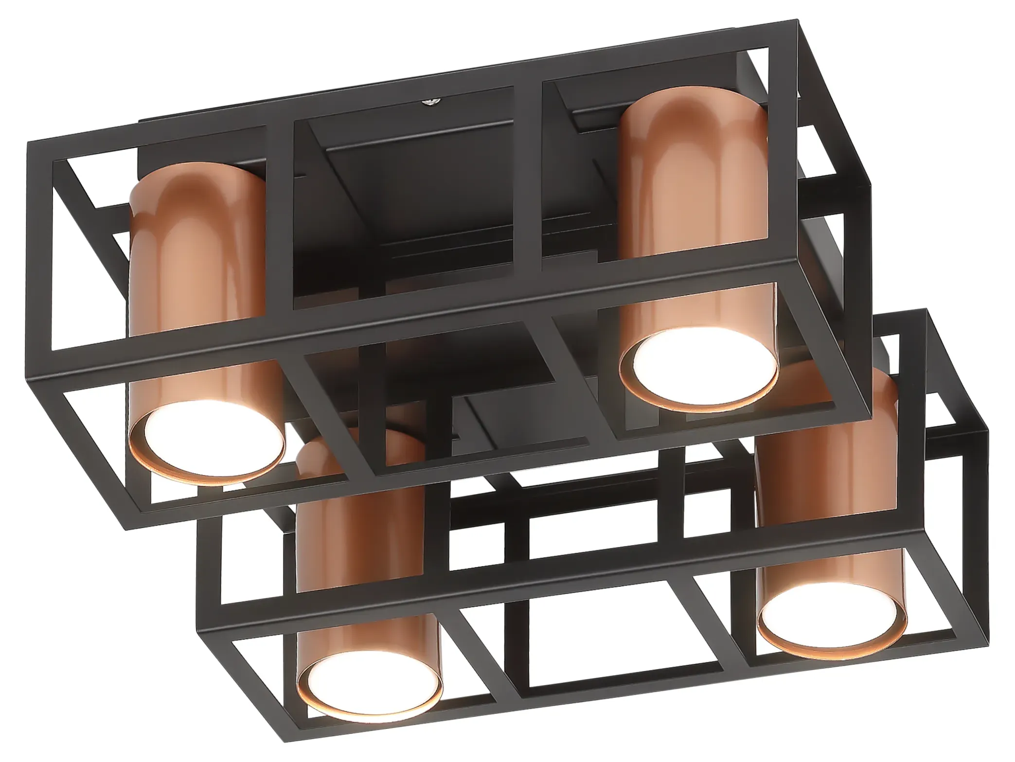 Светильник потолочный Raffaela 5082-304 4 * GU10 25 Вт накладной для натяжных потолков лофт - кантри Rivoli Б0051235