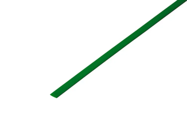 Термоусаживаемая трубка 3,5 1,75 мм, зеленая, упаковка 50 шт. по 1 м, REXANT REXANT 20-3503