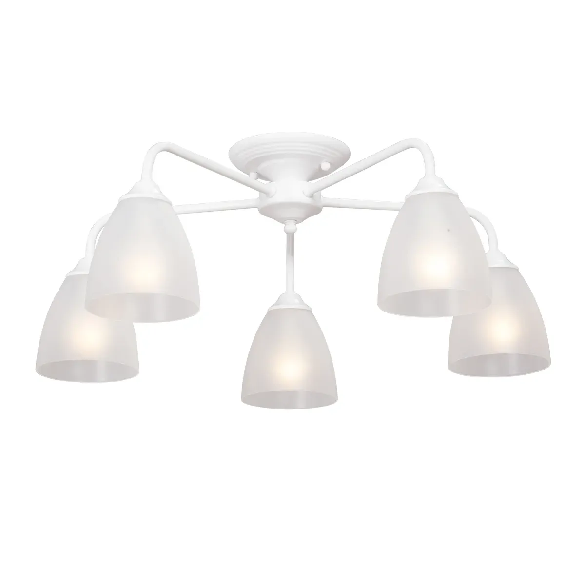 Люстра 5xE14 макс. 40Вт плафон ПП VITALUCE V3946-0/5PL